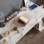 HANAH HOME Radni sto Reader White Gold - slika 4