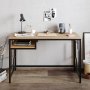 HANAH HOME Radni sto Victory Black - slika 2