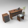 HANAH HOME Set kancelarijskog nameštaja Vo9 Ba - slika 1