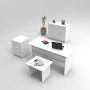 HANAH HOME Set kancelarijskog nameštaja Vo12 W - slika 1