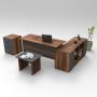 HANAH HOME Set kancelarijskog nameštaja Vo13 Ba - slika 1