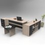 HANAH HOME Set kancelarijskog nameštaja Vo13 Ob - slika 1