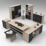 HANAH HOME Set kancelarijskog nameštaja Vo19 Ob - slika 1
