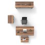 HANAH HOME Set kancelarijskog nameštaja Mn09 Ba - slika 4