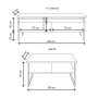 HANAH HOME Set za dnevnu sobu Tuana L3025 - slika 5