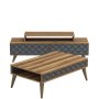 HANAH HOME Set za dnevnu sobu City Walnut Chalcedony - slika 2