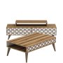 HANAH HOME Set za dnevnu sobu City Walnut White - slika 2