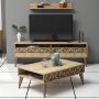 HANAH HOME Set za dnevnu sobu Line Oak - slika 1