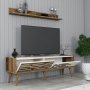 HANAH HOME Set za dnevnu sobu Valensiya 140 Walnut Cream - slika 2