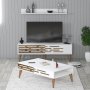 HANAH HOME Set za dnevnu sobu Valensiya 140 White - slika 1