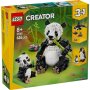 LEGO 31165 Divlje životinje: Porodica panda - slika 1