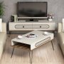HANAH HOME Set za dnevnu sobu Ekol Cream - slika 2