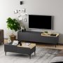HANAH HOME Set za dnevnu sobu Mia Anthracite - slika 1