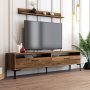HANAH HOME Set za dnevnu sobu Istanbul Walnut - slika 2