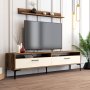 HANAH HOME Set za dnevnu sobu Istanbul Walnut Cream - slika 2