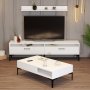 HANAH HOME Set za dnevnu sobu Istanbul White - slika 1