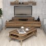 HANAH HOME Set za dnevnu sobu Eylul Walnut - slika 1