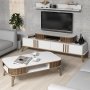 HANAH HOME Set za dnevnu sobu Eylul White - slika 3