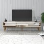 HANAH HOME Set za dnevnu sobu Valensiya Walnut Cream - slika 4