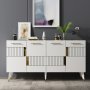 HANAH HOME Set za dnevnu sobu Moda White Gold - slika 2