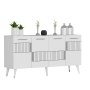 HANAH HOME Set za dnevnu sobu Moda White Silver - slika 4