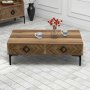 HANAH HOME Set za dnevnu sobu Samba Walnut - slika 4