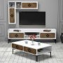 HANAH HOME Set za dnevnu sobu Samba White - slika 1