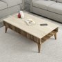 HANAH HOME Set za dnevnu sobu Milan Walnut Travertine - slika 3