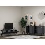 HANAH HOME Set za dnevnu sobu Defne Anthracite Gold - slika 2
