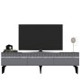 HANAH HOME Set za dnevnu sobu Defne Anthracite Silver - slika 4
