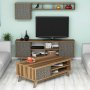 HANAH HOME Set za dnevnu sobu Inci Walnut Blue - slika 2
