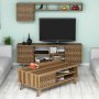 HANAH HOME Set za dnevnu sobu Inci Walnut - slika 2