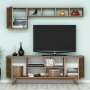 HANAH HOME Set za dnevnu sobu Inci Walnut - slika 3