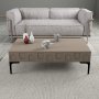 HANAH HOME Set za dnevnu sobu Lyon 3 Atlas Black - slika 3