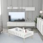 HANAH HOME Set za dnevnu sobu Lyon 3 White Gold - slika 1
