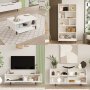 HANAH HOME Set za dnevnu sobu ON21 W - slika 4