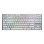 LOGITECH G915 X LIGHTSPEED TKL Wireless Gaming Keyboard bela US INT'L - 2.4GHZ/BT - slika 1