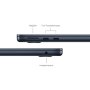 APPLE MacBook Air 13 (Midnight) M2, 16GB, 256GB SSD, YU raspored (mc7x4cr/a) - slika 4