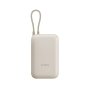 XIAOMI Power Bank 10000mAh (Integrated Cable) Tan (BHR9072GL) - slika 1