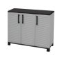 Artplast F100 B plastični orman sivi 90x102x37 cm OUTLET - slika 1