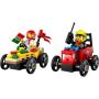 LEGO 60458 Pakovanje trkačkih vozila: Vozilo za dostavu pica protiv vatrogasnog vozila - slika 1