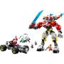 LEGO 71497 Kuperov tigar-mek i Zirov hot rod - slika 1