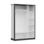 HANAH HOME Spavaća soba Life White Anthracite - slika 4