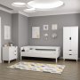 HANAH HOME Spavaća soba Valencia 3+1 White - slika 1