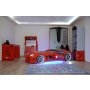 HANAH HOME Dečiji krevet Mnv3 Red - slika 5