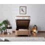 HANAH HOME Krevet Latte Light Brown (100 x 200) - slika 4