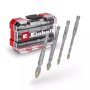 EINHELL XS-CASE set burgija za keramiku E6.3-1/4'' 4/1 49051404 - slika 1