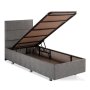 HANAH HOME Krevet Silver Grey (80 x 180) - slika 4