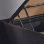 HANAH HOME Krevet Ela Single Black (120 x 200) - slika 5