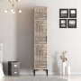HANAH HOME Ormar Kumsal P Walnut White - slika 1